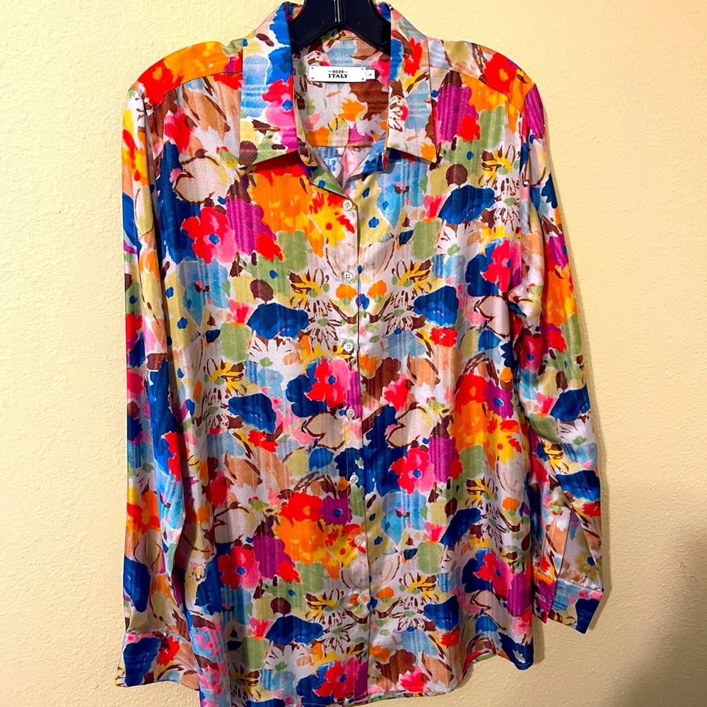 Women’s Designer 0039 Italy Silk Blouse